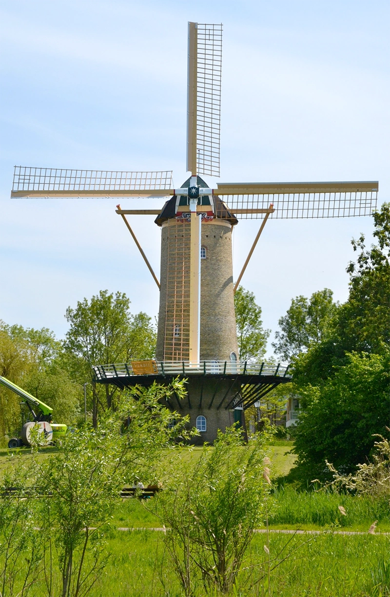 Foto van De Speelman, Rotterdam-Overschie, Ton Koorevaar (20-4-2022) | Database Nederlandse molens