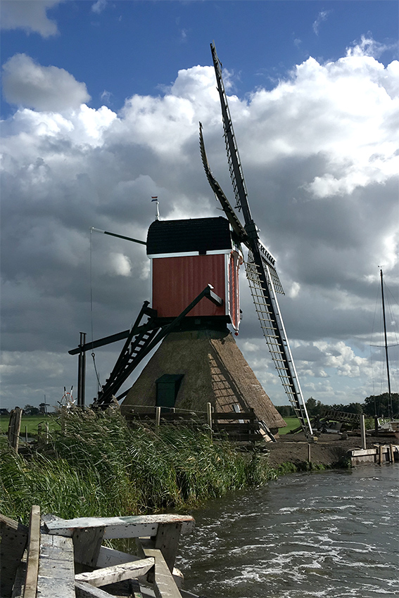 Foto van Buurtermolen, Rijpwetering, Bjorn Jannink (21-9-2018) | Database Nederlandse molens