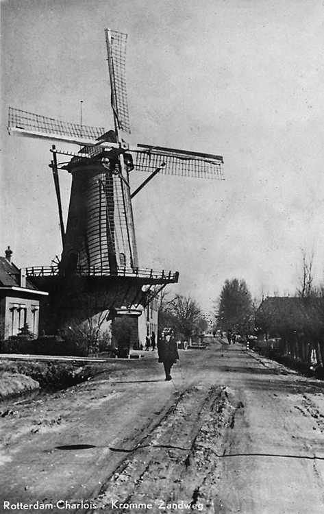 De Zandweg, , Foto n.n., datum onbekend (coll. Rob Pols). | Database Nederlandse molens