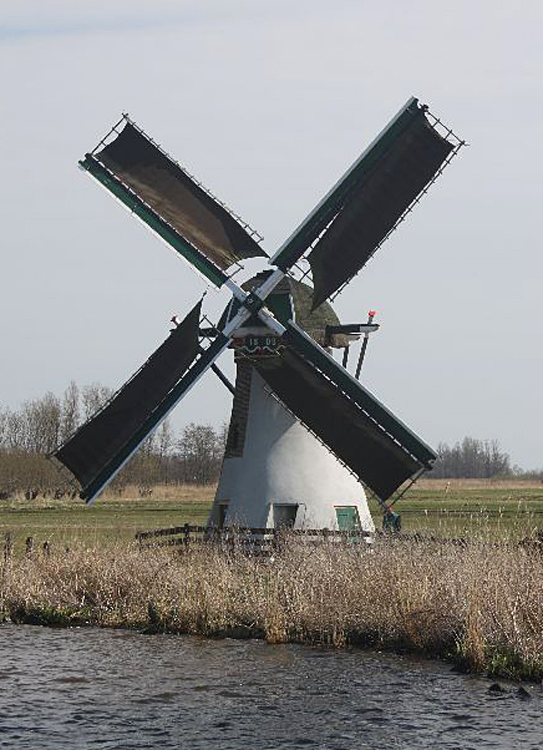 Foto van De Kok, Warmond, Frank van Onna (21-4-2013). | Database Nederlandse molens