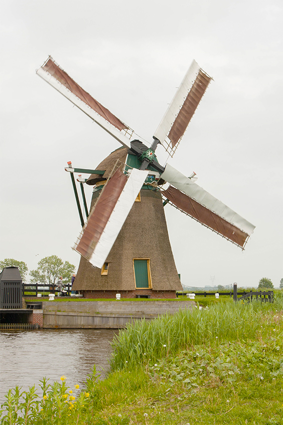 Foto van Meerburgermolen, Leiderdorp, Bram Westerink (13-5-2018) | Database Nederlandse molens