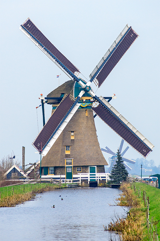 Foto van Molen No.3, Aarlanderveen, Frank Hendriks (26-1-2020) | Database Nederlandse molens