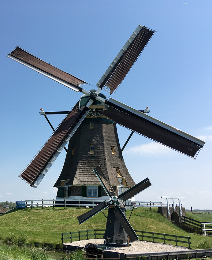 Foto van De Putmolen / Molen Nr.4, Aarlanderveen, Bjorn Jannink (24-5-2019) | Database Nederlandse molens