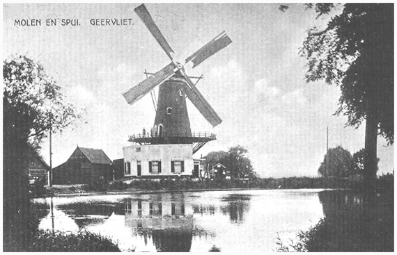 De Bernissemolen, , Foto: n.b. (verzameling Rob Pols). | Database Nederlandse molens