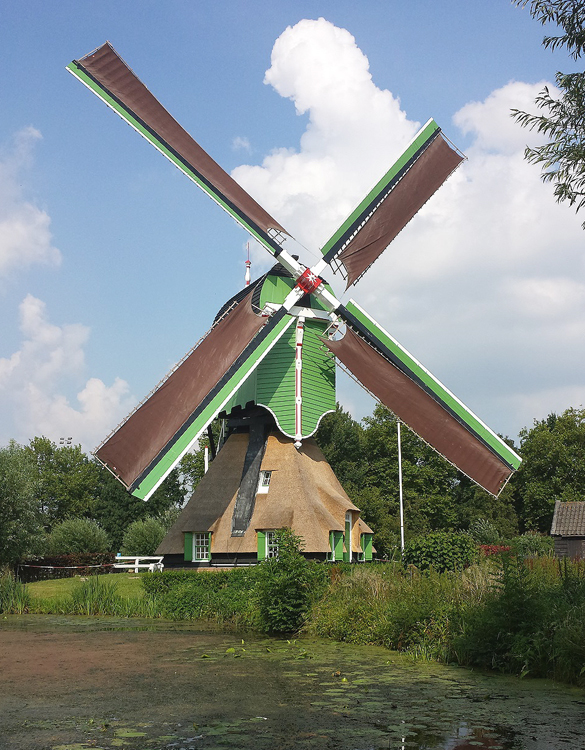 Foto van Oostmolen, Gorinchem, Theo de Rooij (27-7-2014). | Database Nederlandse molens