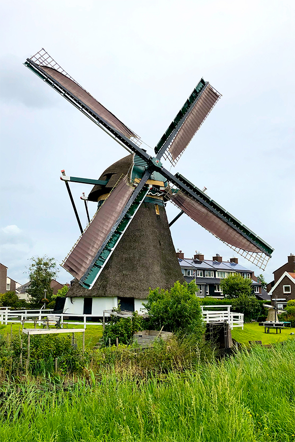 Foto van Rijnenburgermolen, Hazerswoude-Rijndijk, Frank Moerland (9-8-2021) | Database Nederlandse molens